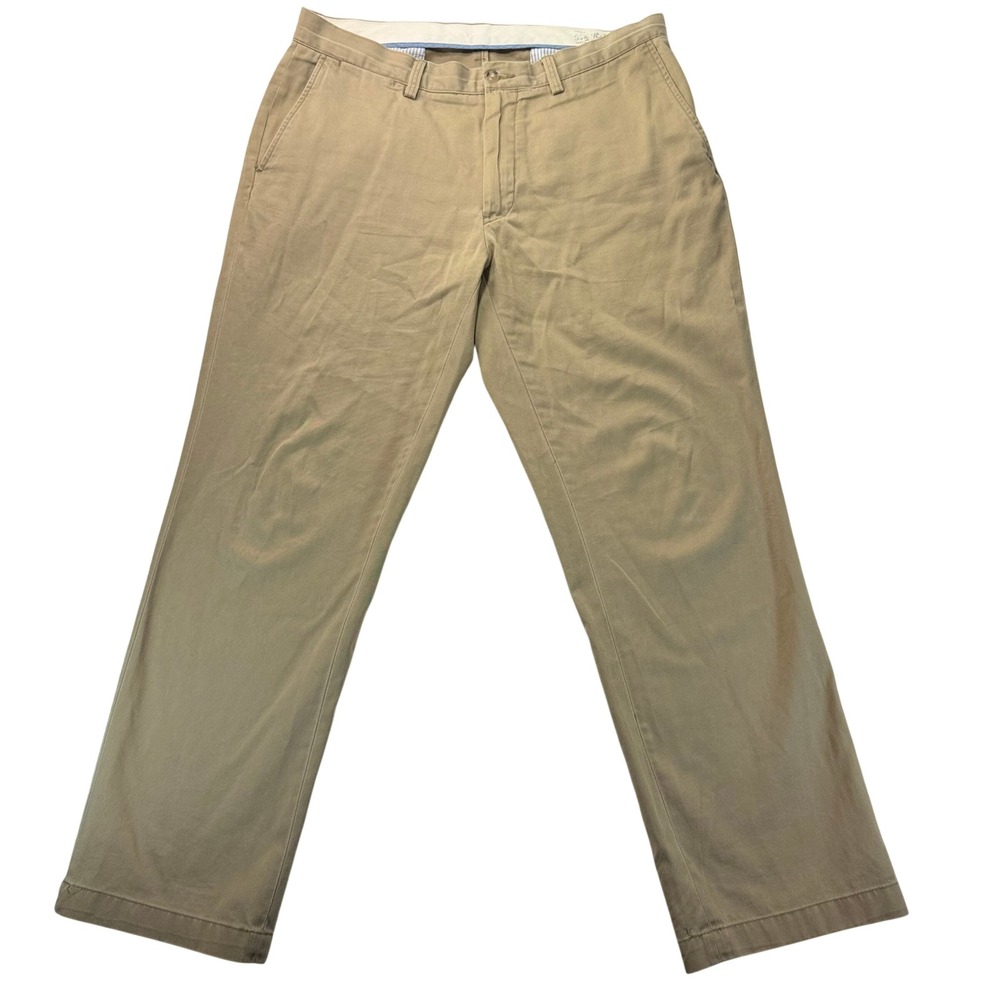 Polo Ralph Lauren Classic Fit Khaki Chino Pants Mens 34x30 (29) Tan Cotton Twill